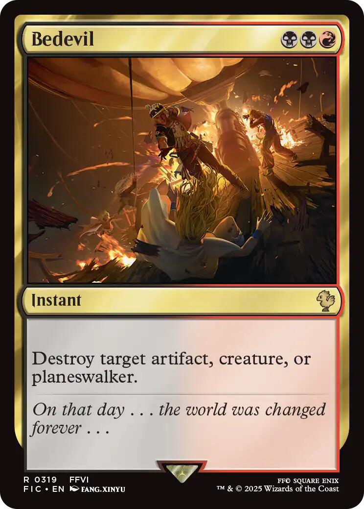 Bedevil (Surge Foil) [FINAL FANTASY Commander] - Magic: The Gathering - Card Brawlers | Quebec | Canada |