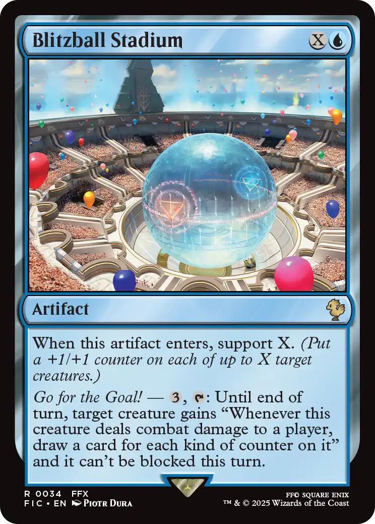 Blitzball Stadium (Surge Foil) [FINAL FANTASY Commander] - Magic: The Gathering - Card Brawlers | Quebec | Canada |