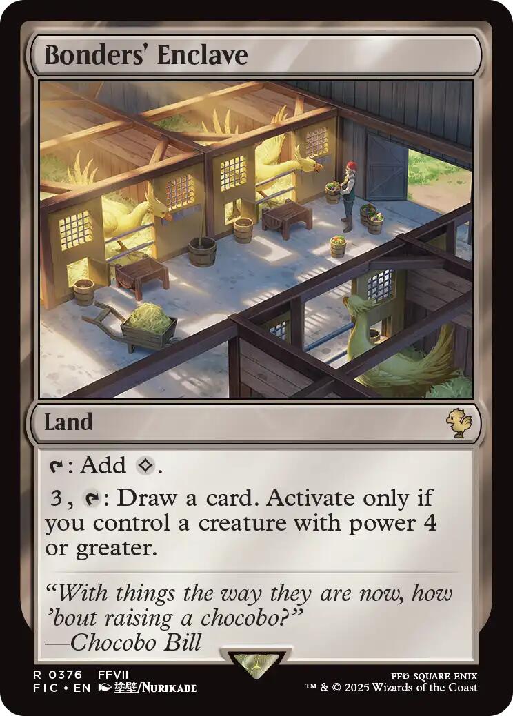Bonders' Enclave (Surge Foil) [FINAL FANTASY Commander] - Magic: The Gathering - Card Brawlers | Quebec | Canada |