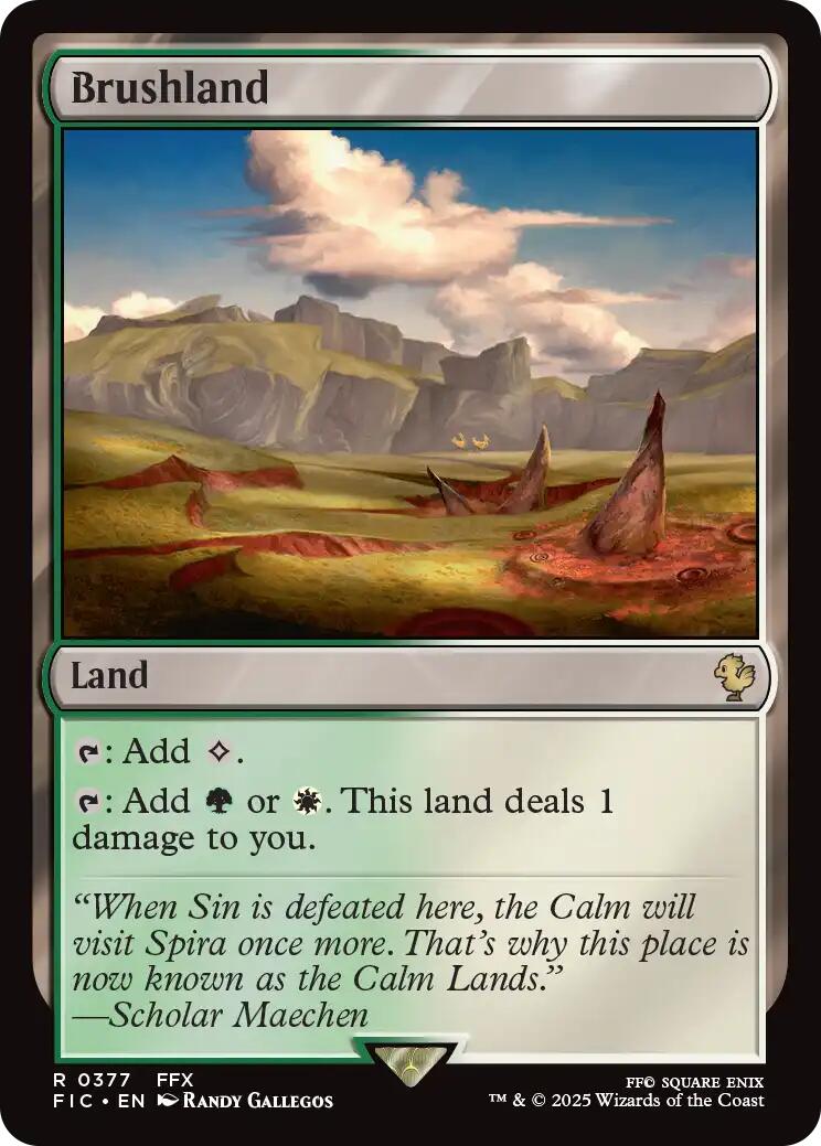 Brushland (Surge Foil) [FINAL FANTASY Commander] - Magic: The Gathering - Card Brawlers | Quebec | Canada |