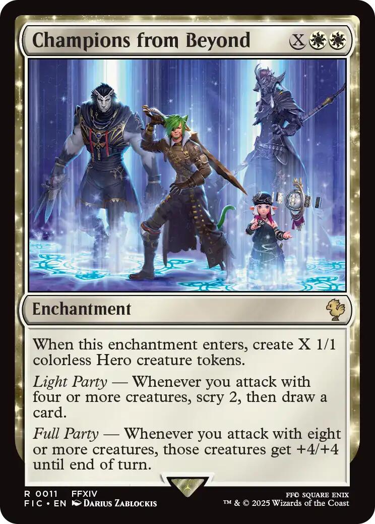 Champions from Beyond (Surge Foil) [FINAL FANTASY Commander] - Magic: The Gathering - Card Brawlers | Quebec | Canada |