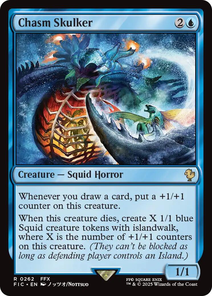 Chasm Skulker (Surge Foil) [FINAL FANTASY Commander] - Magic: The Gathering - Card Brawlers | Quebec | Canada |