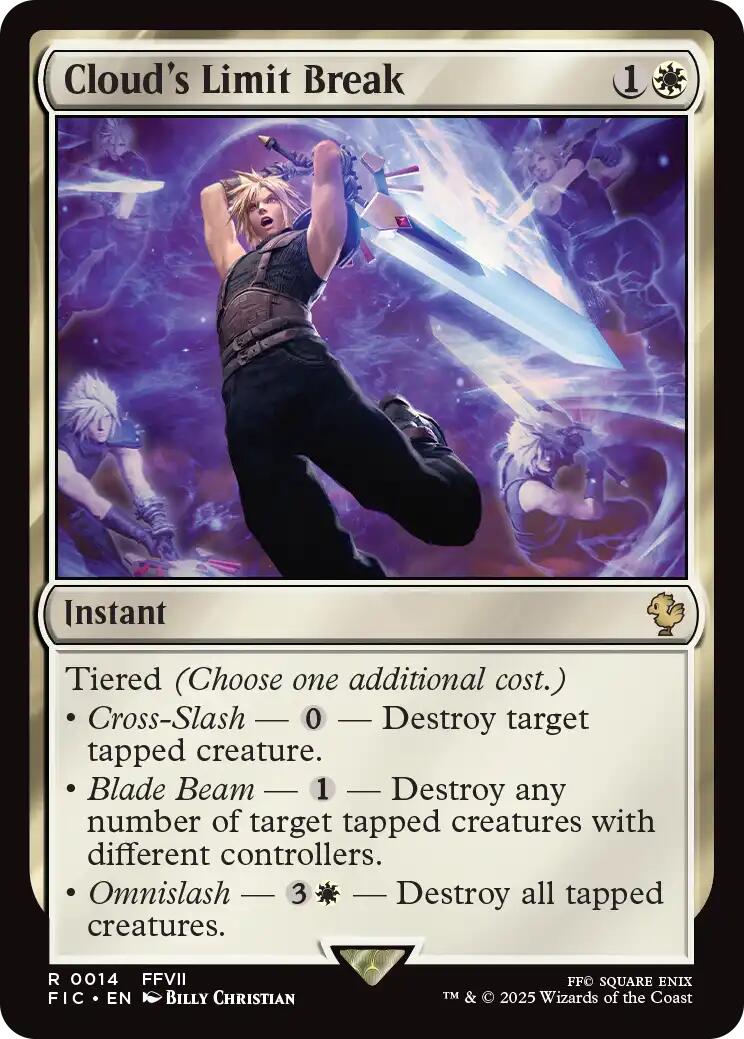 Cloud's Limit Break (Surge Foil) [FINAL FANTASY Commander] - Magic: The Gathering - Card Brawlers | Quebec | Canada |