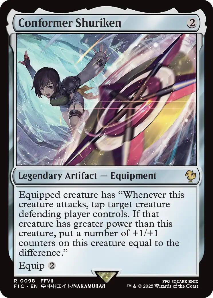 Conformer Shuriken (Surge Foil) [FINAL FANTASY Commander] - Magic: The Gathering - Card Brawlers | Quebec | Canada |