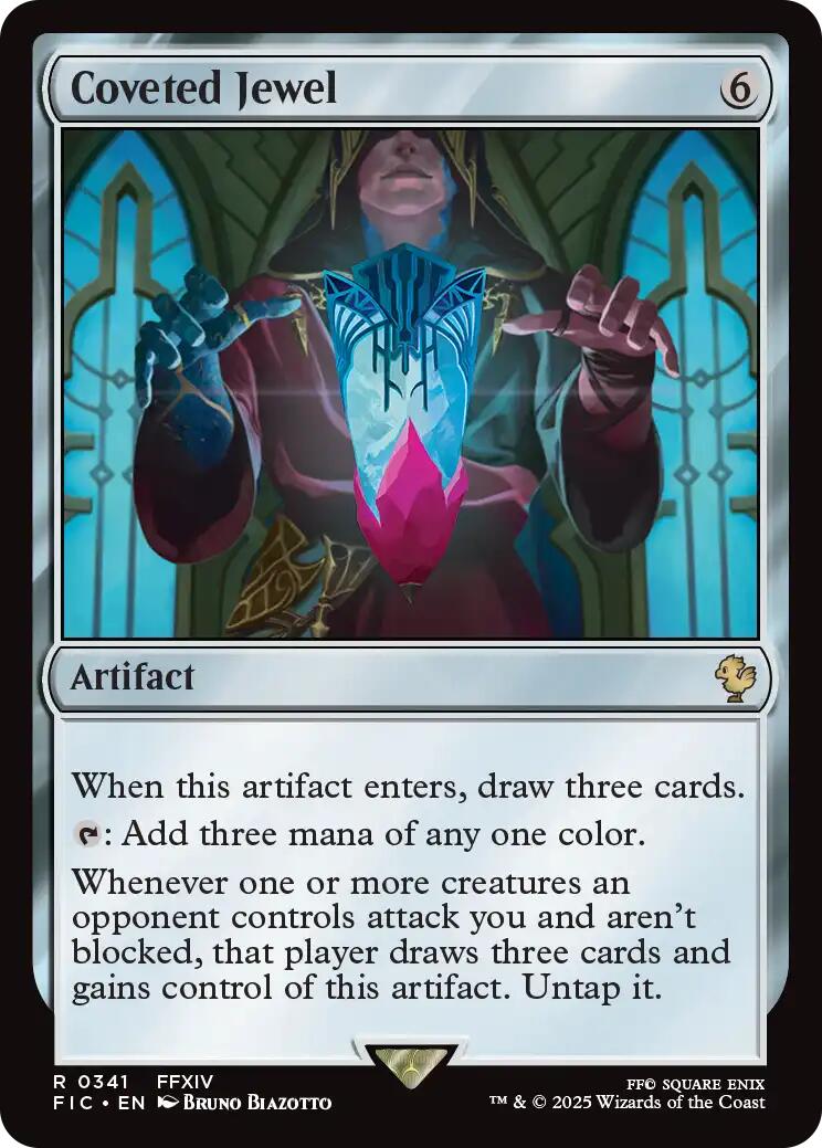 Coveted Jewel (Surge Foil) [FINAL FANTASY Commander] - Magic: The Gathering - Card Brawlers | Quebec | Canada |