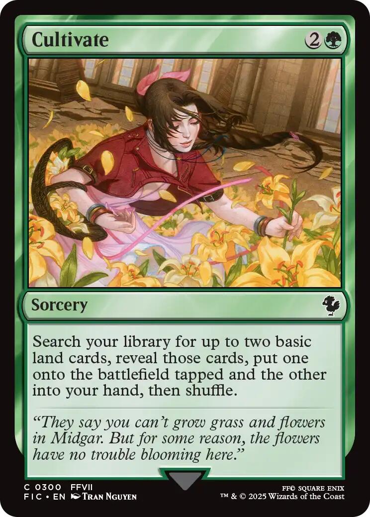 Cultivate (Surge Foil) [FINAL FANTASY Commander] - Magic: The Gathering - Card Brawlers | Quebec | Canada |