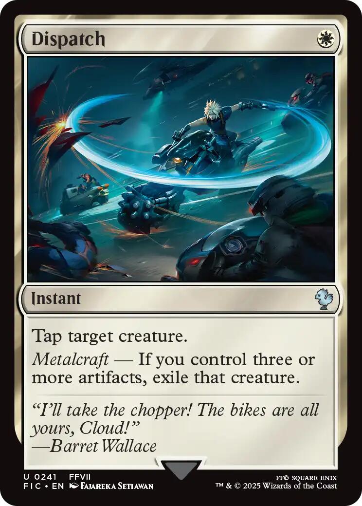 Dispatch (Surge Foil) [FINAL FANTASY Commander] - Magic: The Gathering - Card Brawlers | Quebec | Canada |