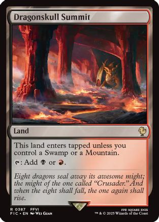 Dragonskull Summit (Surge Foil) [FINAL FANTASY Commander] - Magic: The Gathering - Card Brawlers | Quebec | Canada |