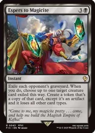 Espers to Magicite (Surge Foil) [FINAL FANTASY Commander] - Magic: The Gathering - Card Brawlers | Quebec | Canada |