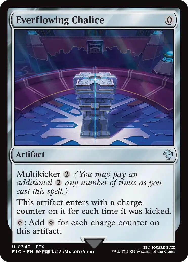 Everflowing Chalice (Surge Foil) [FINAL FANTASY Commander] - Magic: The Gathering - Card Brawlers | Quebec | Canada |
