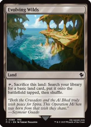 Evolving Wilds (Surge Foil) [FINAL FANTASY Commander] - Magic: The Gathering - Card Brawlers | Quebec | Canada |