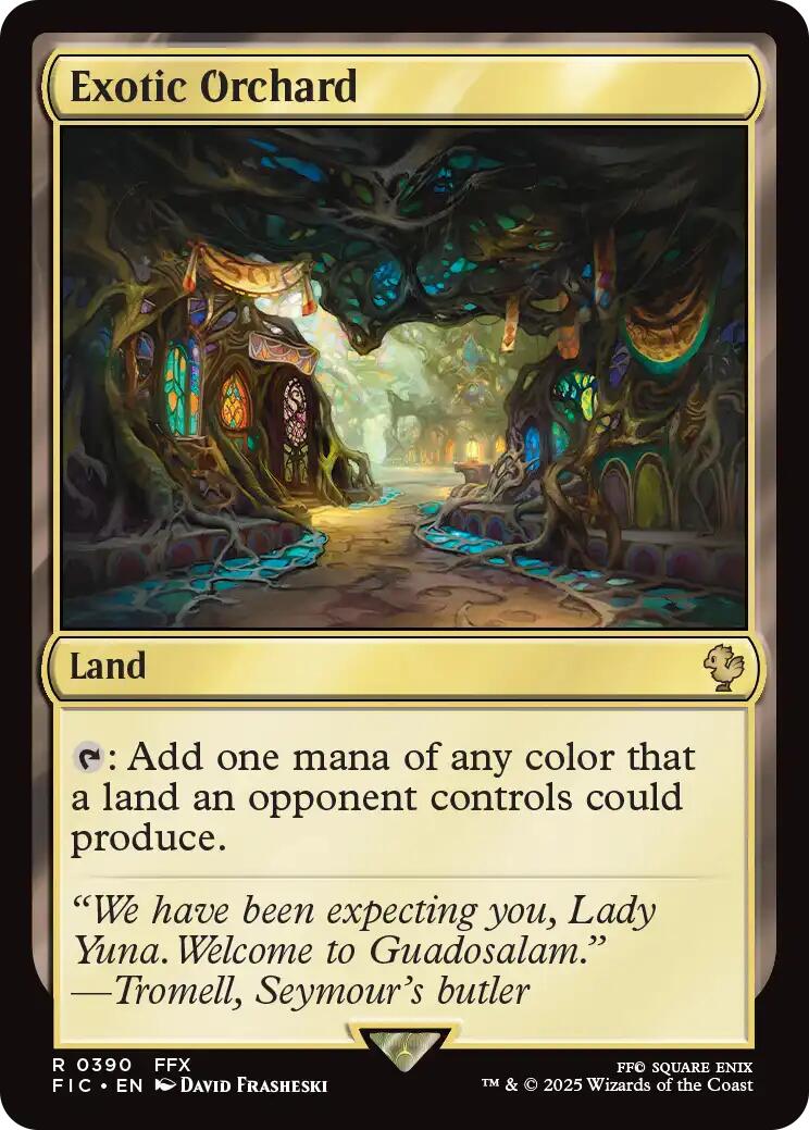 Exotic Orchard (Surge Foil) [FINAL FANTASY Commander] - Magic: The Gathering - Card Brawlers | Quebec | Canada |