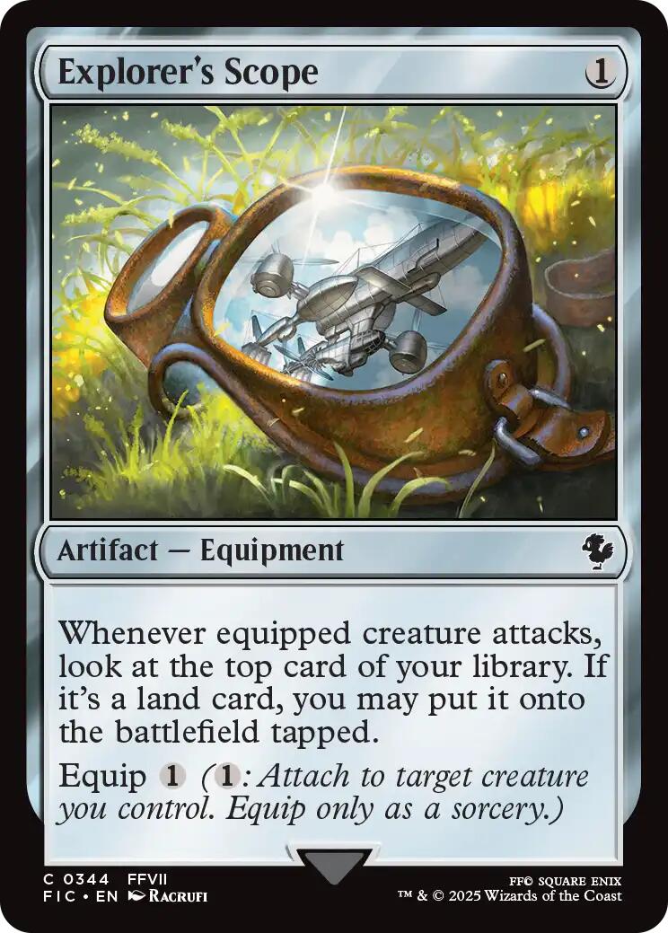 Explorer's Scope (Surge Foil) [FINAL FANTASY Commander] - Magic: The Gathering - Card Brawlers | Quebec | Canada |