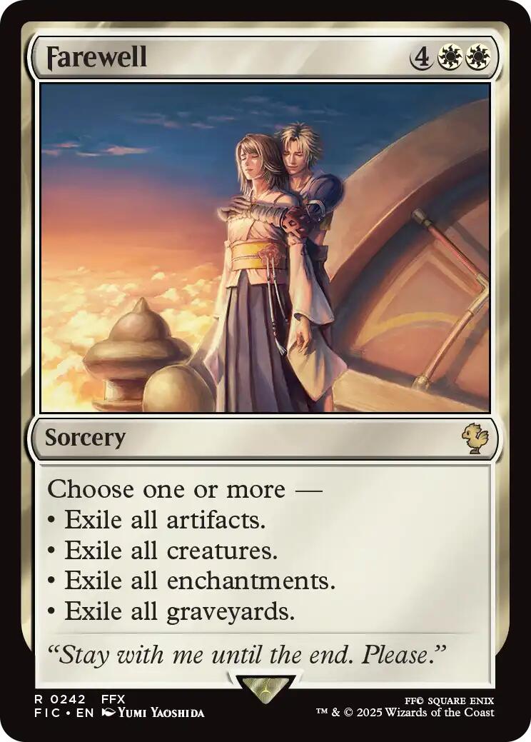 Farewell (Surge Foil) [FINAL FANTASY Commander] - Magic: The Gathering - Card Brawlers | Quebec | Canada |