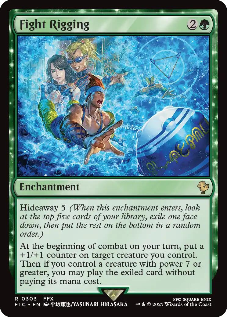 Fight Rigging (Surge Foil) [FINAL FANTASY Commander] - Magic: The Gathering - Card Brawlers | Quebec | Canada |