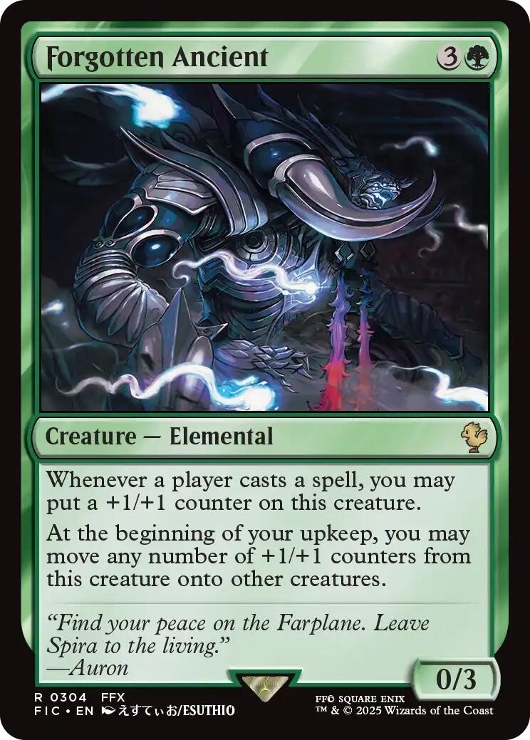 Forgotten Ancient (Surge Foil) [FINAL FANTASY Commander] - Magic: The Gathering - Card Brawlers | Quebec | Canada |