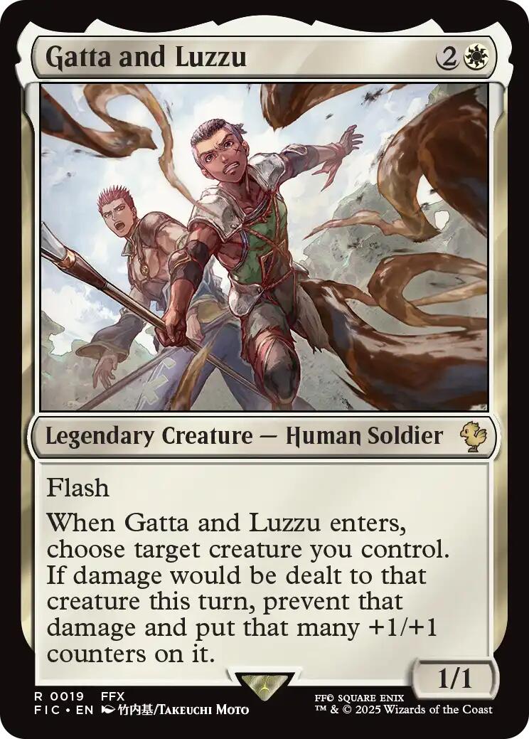 Gatta and Luzzu (Surge Foil) [FINAL FANTASY Commander] - Magic: The Gathering - Card Brawlers | Quebec | Canada |