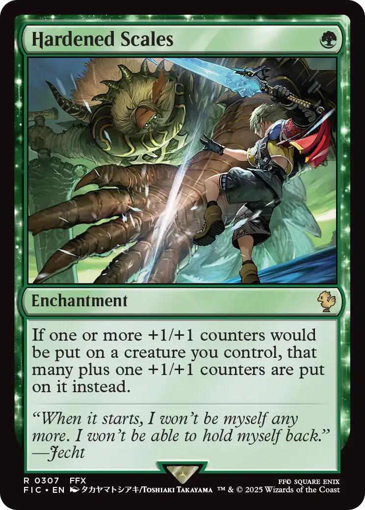 Hardened Scales (Surge Foil) [FINAL FANTASY Commander] - Magic: The Gathering - Card Brawlers | Quebec | Canada |