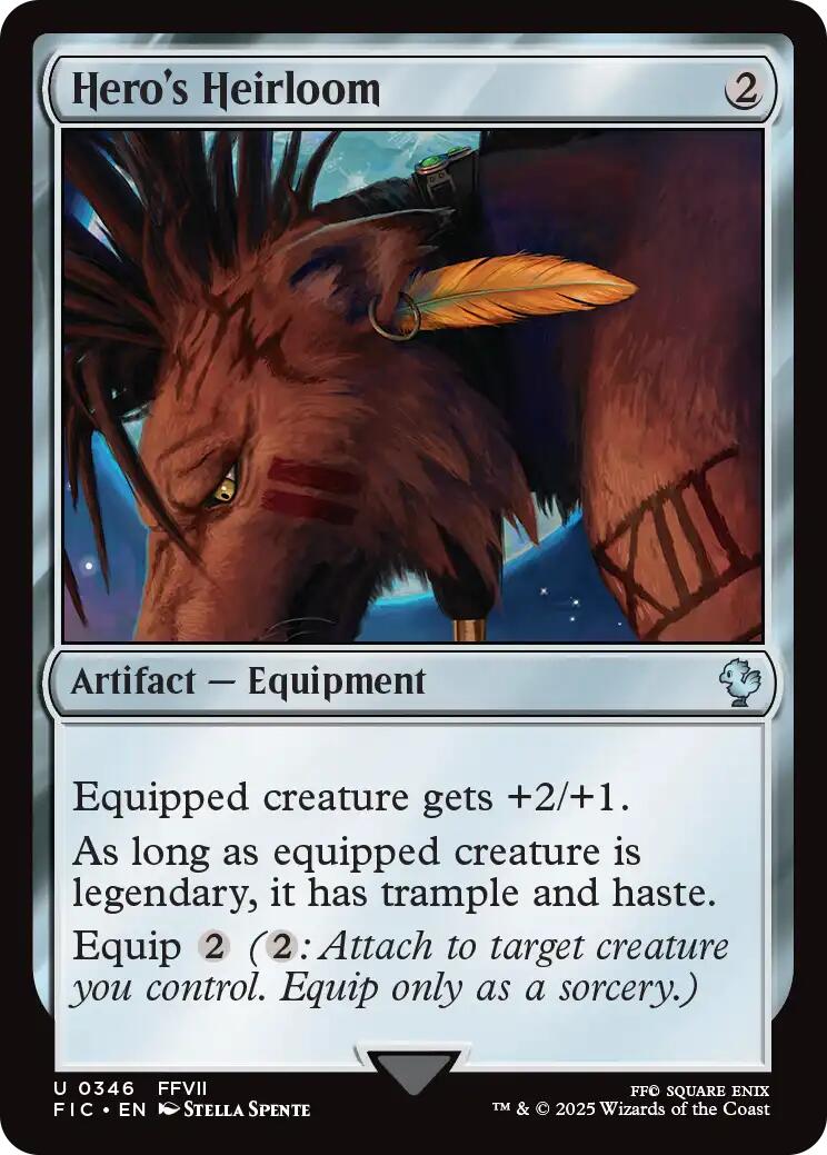 Hero's Heirloom (Surge Foil) [FINAL FANTASY Commander] - Magic: The Gathering - Card Brawlers | Quebec | Canada |