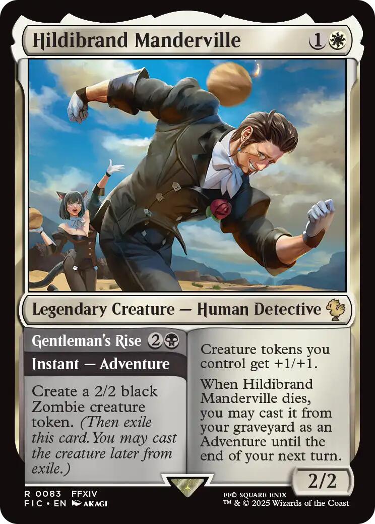 Hildibrand Manderville (Surge Foil) [FINAL FANTASY Commander] - Magic: The Gathering - Card Brawlers | Quebec | Canada |