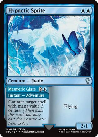 Hypnotic Sprite (Surge Foil) [FINAL FANTASY Commander] - Magic: The Gathering - Card Brawlers | Quebec | Canada |