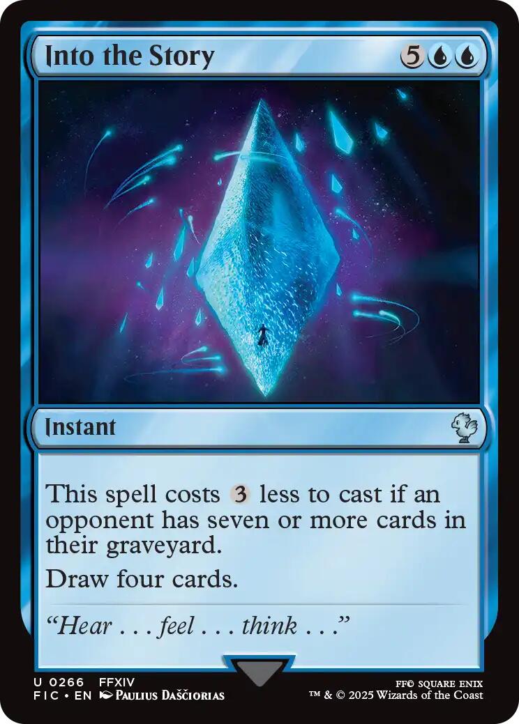 Into the Story (Surge Foil) [FINAL FANTASY Commander] - Magic: The Gathering - Card Brawlers | Quebec | Canada |
