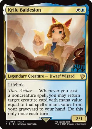 Krile Baldesion (Surge Foil) [FINAL FANTASY Commander] - Magic: The Gathering - Card Brawlers | Quebec | Canada |