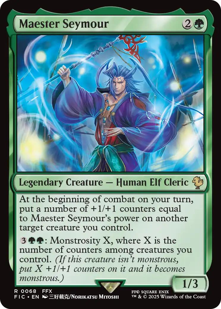 Maester Seymour (Surge Foil) [FINAL FANTASY Commander] - Magic: The Gathering - Card Brawlers | Quebec | Canada |