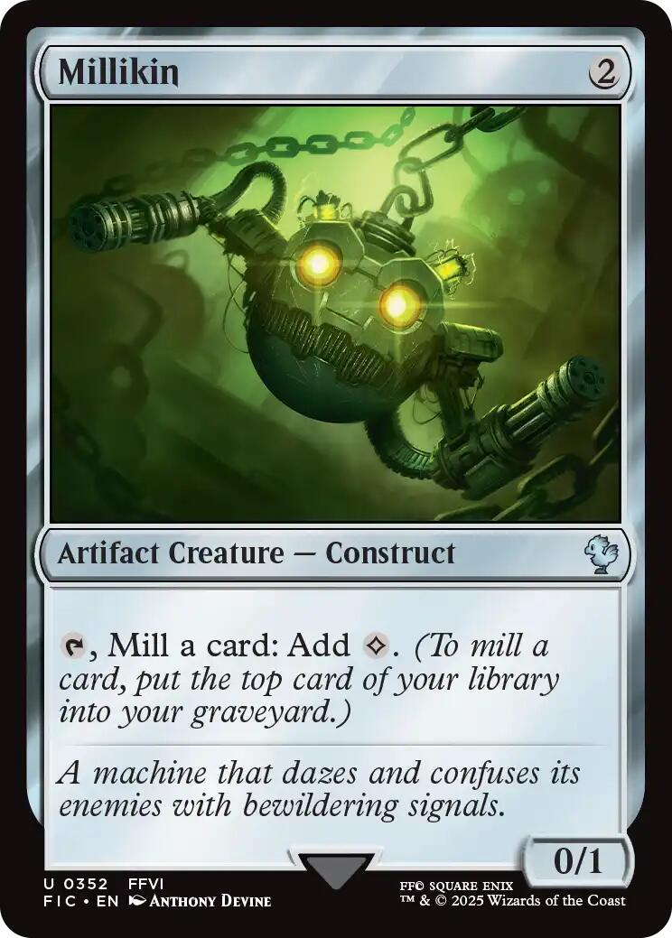 Millikin (Surge Foil) [FINAL FANTASY Commander] - Magic: The Gathering - Card Brawlers | Quebec | Canada |
