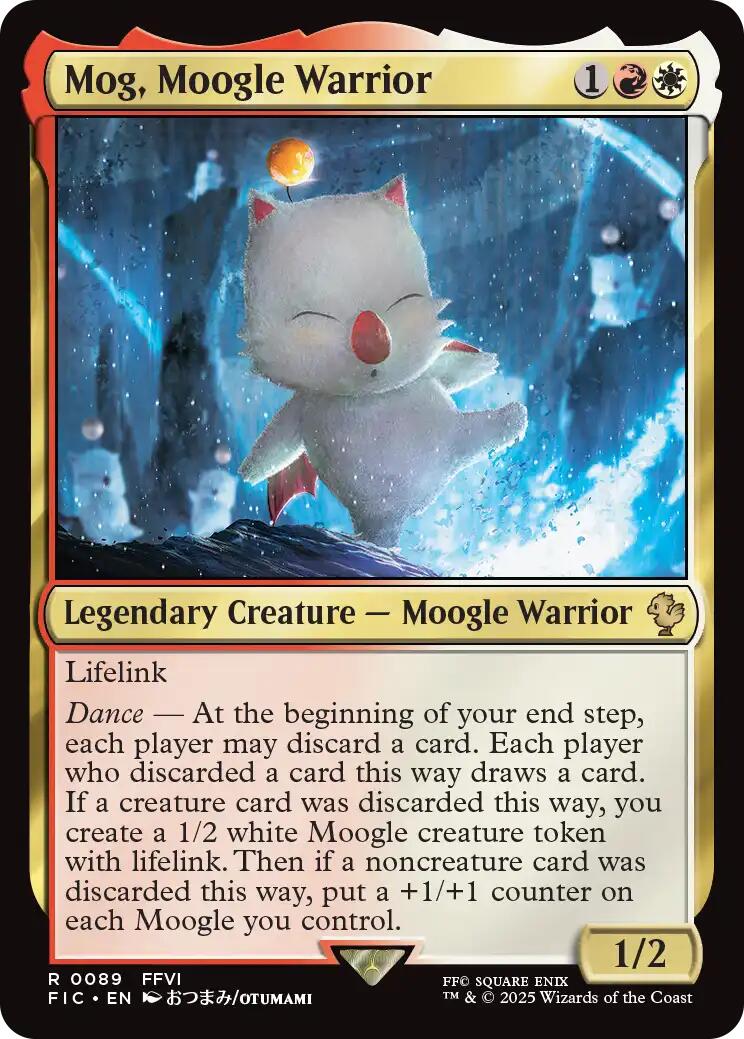 Mog, Moogle Warrior (Surge Foil) [FINAL FANTASY Commander] - Magic: The Gathering - Card Brawlers | Quebec | Canada |
