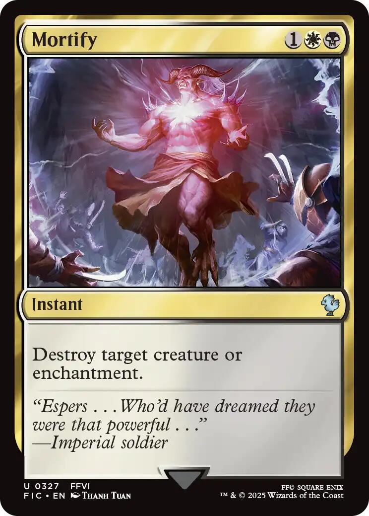 Mortify (Surge Foil) [FINAL FANTASY Commander] - Magic: The Gathering - Card Brawlers | Quebec | Canada |