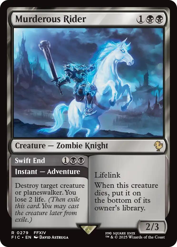 Murderous Rider (Surge Foil) [FINAL FANTASY Commander] - Magic: The Gathering - Card Brawlers | Quebec | Canada |