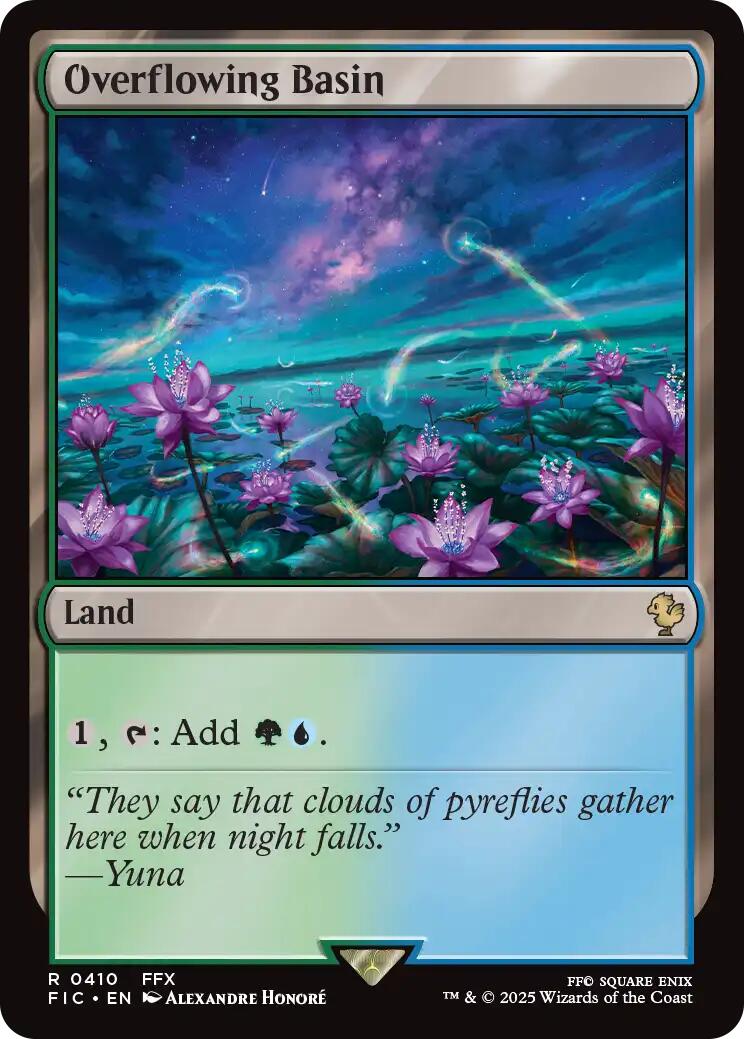 Overflowing Basin (Surge Foil) [FINAL FANTASY Commander] - Magic: The Gathering - Card Brawlers | Quebec | Canada |