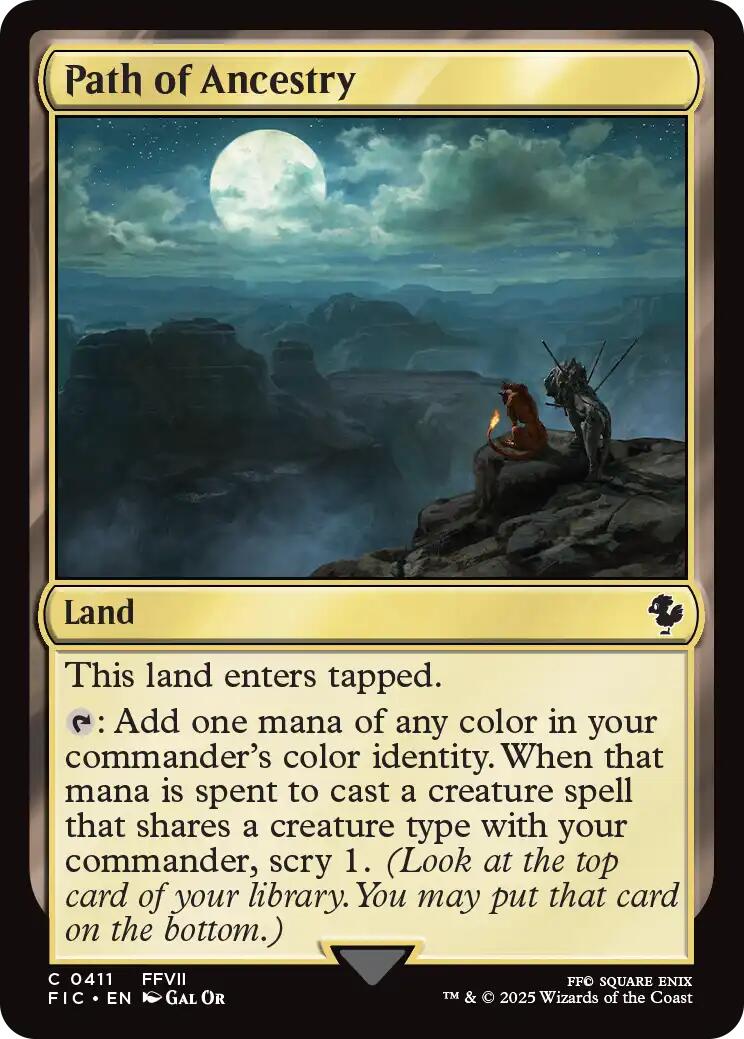 Path of Ancestry (Surge Foil) [FINAL FANTASY Commander] - Magic: The Gathering - Card Brawlers | Quebec | Canada |