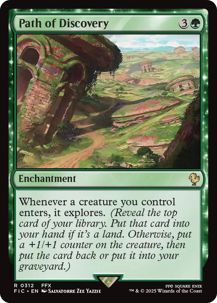 Path of Discovery (Surge Foil) [FINAL FANTASY Commander] - Magic: The Gathering - Card Brawlers | Quebec | Canada |