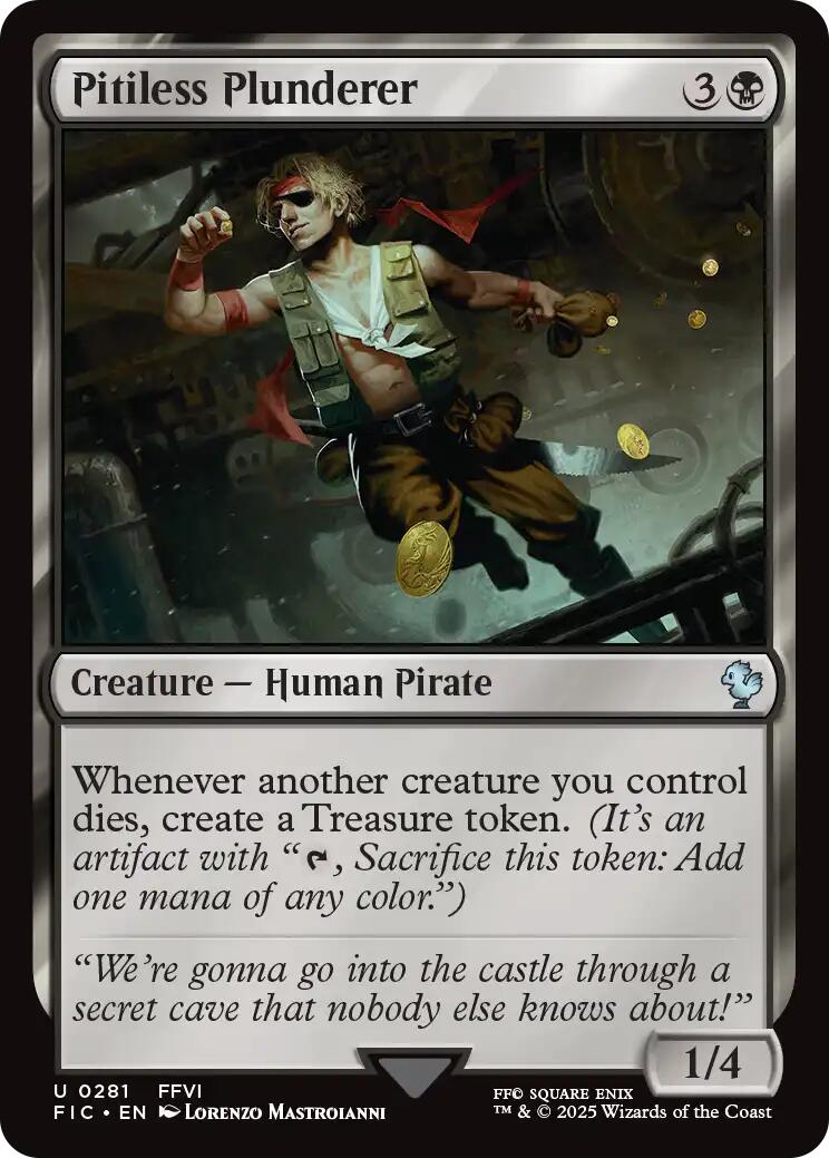 Pitiless Plunderer (Surge Foil) [FINAL FANTASY Commander] - Magic: The Gathering - Card Brawlers | Quebec | Canada |