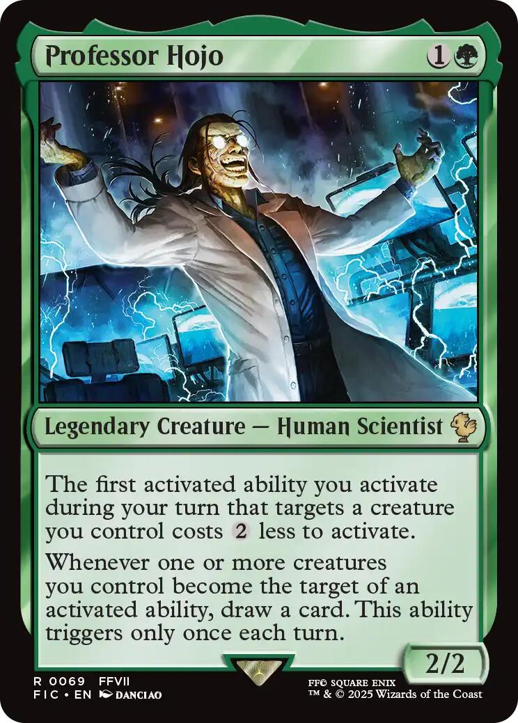 Professor Hojo (Surge Foil) [FINAL FANTASY Commander] - Magic: The Gathering - Card Brawlers | Quebec | Canada |