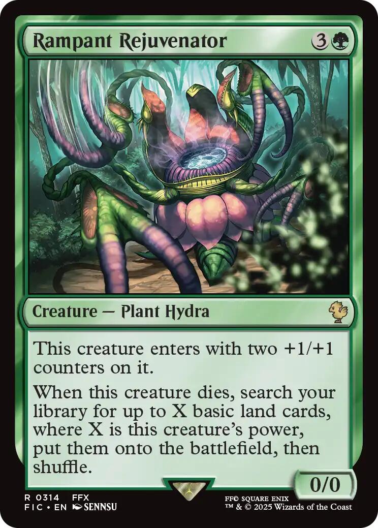 Rampant Rejuvenator (Surge Foil) [FINAL FANTASY Commander] - Magic: The Gathering - Card Brawlers | Quebec | Canada |