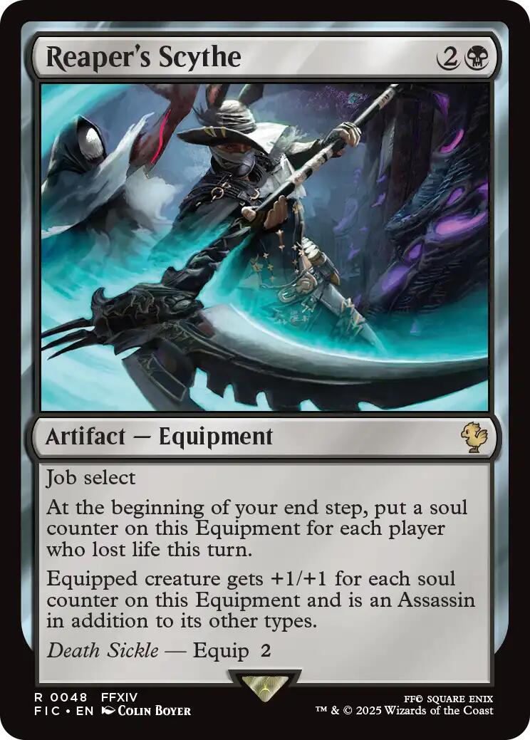 Reaper's Scythe (Surge Foil) [FINAL FANTASY Commander] - Magic: The Gathering - Card Brawlers | Quebec | Canada |