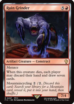 Ruin Grinder (Surge Foil) [FINAL FANTASY Commander] - Magic: The Gathering - Card Brawlers | Quebec | Canada |