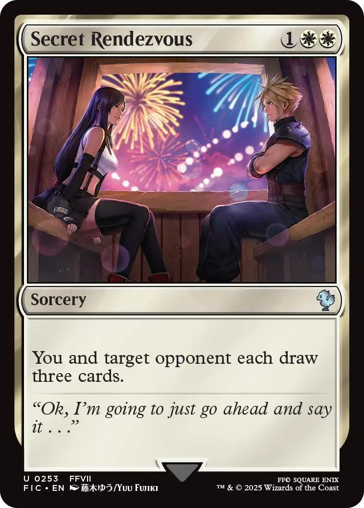 Secret Rendezvous (0253) (Surge Foil) [FINAL FANTASY Commander] - Magic: The Gathering - Card Brawlers | Quebec | Canada |