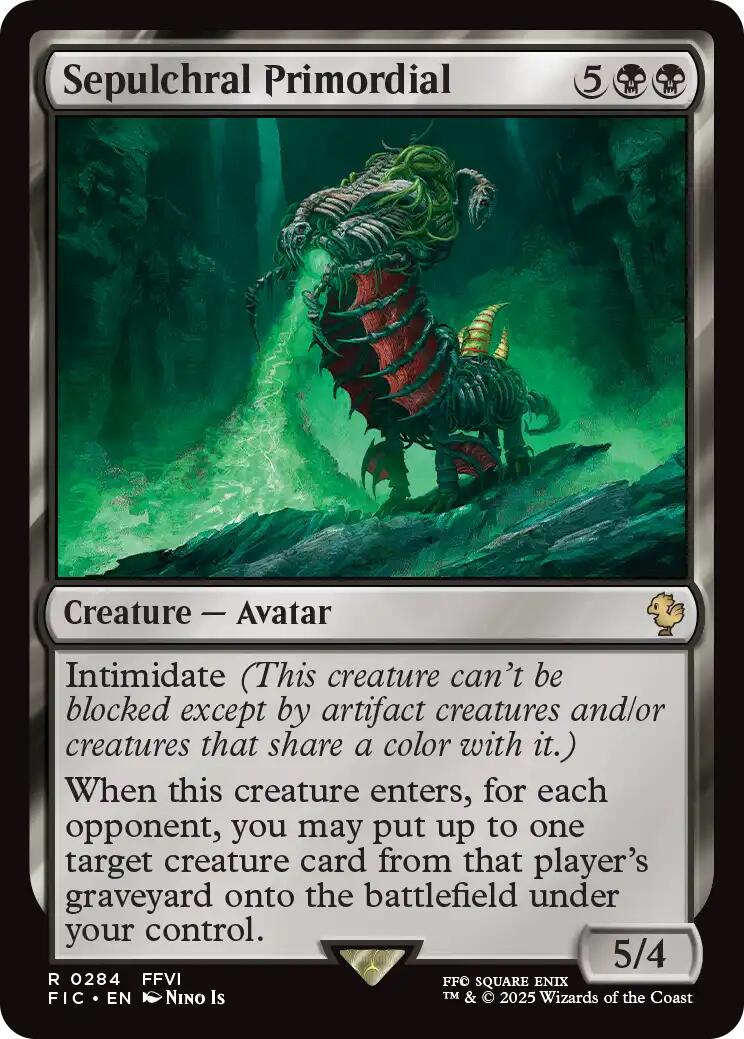 Sepulchral Primordial (Surge Foil) [FINAL FANTASY Commander] - Magic: The Gathering - Card Brawlers | Quebec | Canada |