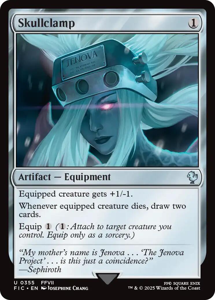 Skullclamp (Surge Foil) [FINAL FANTASY Commander] - Magic: The Gathering - Card Brawlers | Quebec | Canada |