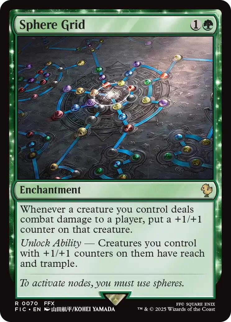 Sphere Grid (Surge Foil) [FINAL FANTASY Commander] - Magic: The Gathering - Card Brawlers | Quebec | Canada |
