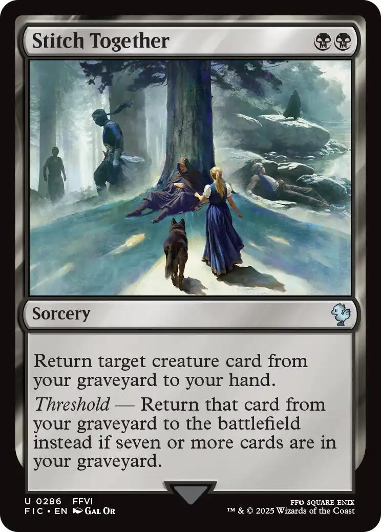 Stitch Together (Surge Foil) [FINAL FANTASY Commander] - Magic: The Gathering - Card Brawlers | Quebec | Canada |