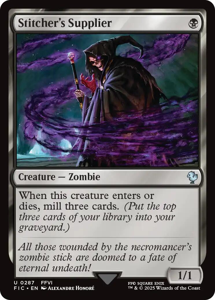 Stitcher's Supplier (Surge Foil) [FINAL FANTASY Commander] - Magic: The Gathering - Card Brawlers | Quebec | Canada |