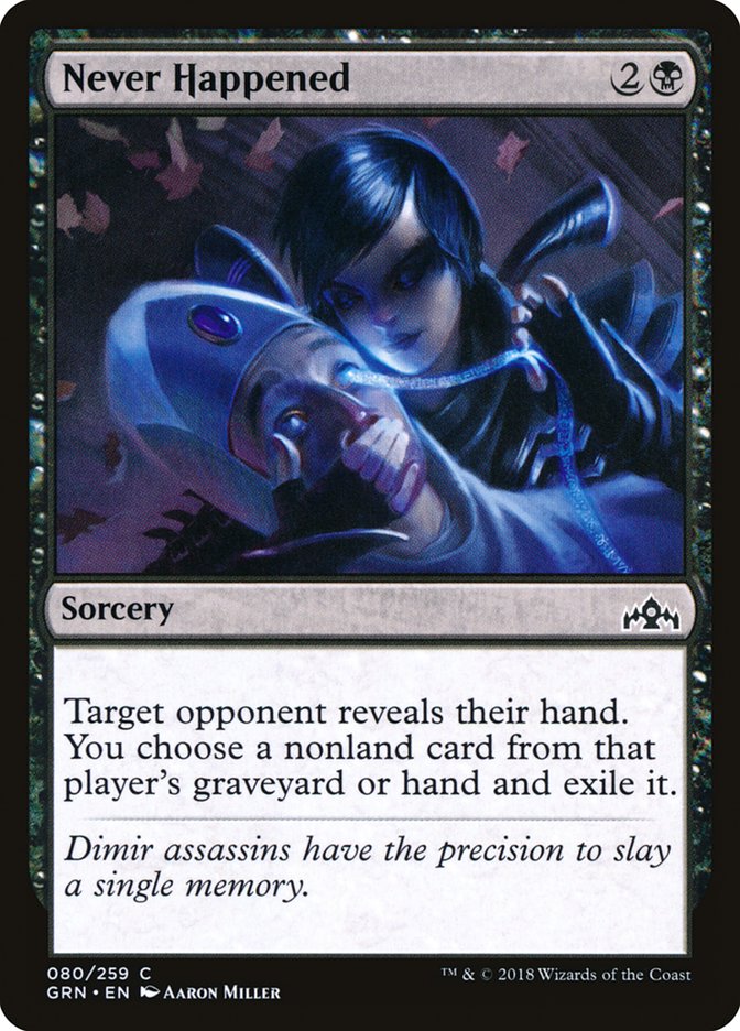 Never Happened [Guilds of Ravnica] - Magic: The Gathering - Card Brawlers | Quebec | Canada |