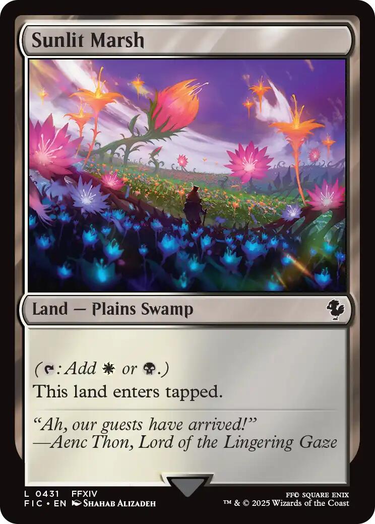 Sunlit Marsh (Surge Foil) [FINAL FANTASY Commander] - Magic: The Gathering - Card Brawlers | Quebec | Canada |