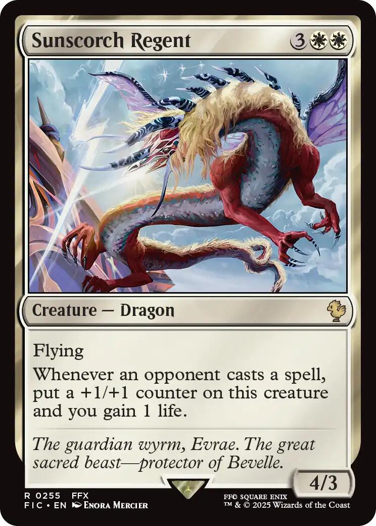 Sunscorch Regent (Surge Foil) [FINAL FANTASY Commander] - Magic: The Gathering - Card Brawlers | Quebec | Canada |
