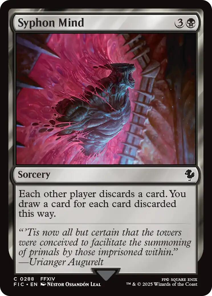 Syphon Mind (Surge Foil) [FINAL FANTASY Commander] - Magic: The Gathering - Card Brawlers | Quebec | Canada |